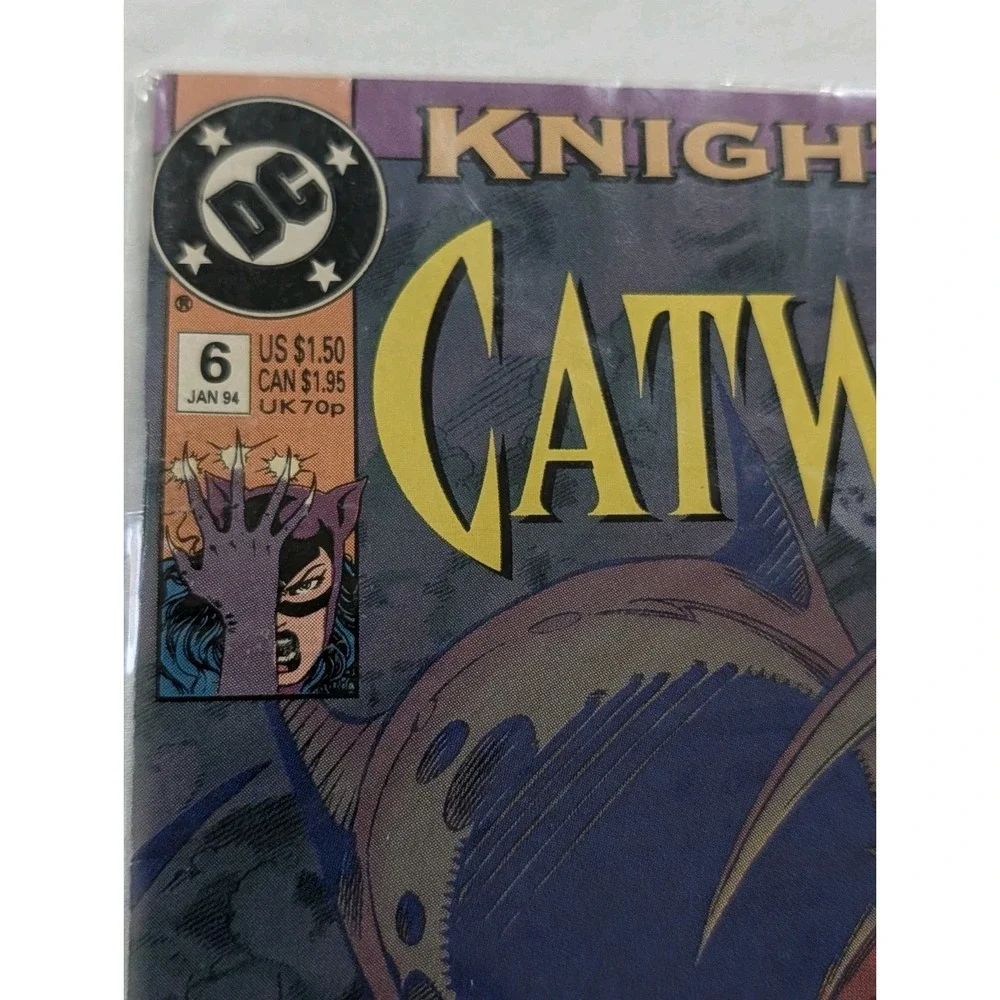 DC Comics Catwoman #6 & #7 Lot (1994) Knightquest The Search & Crusade Sealed